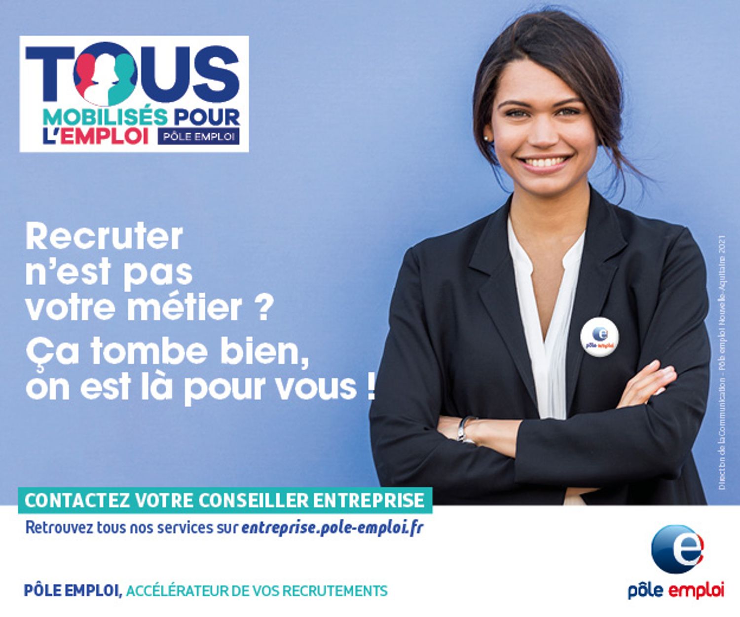 PÔLE EMPLOI VOUS AIDE À RECRUTER !